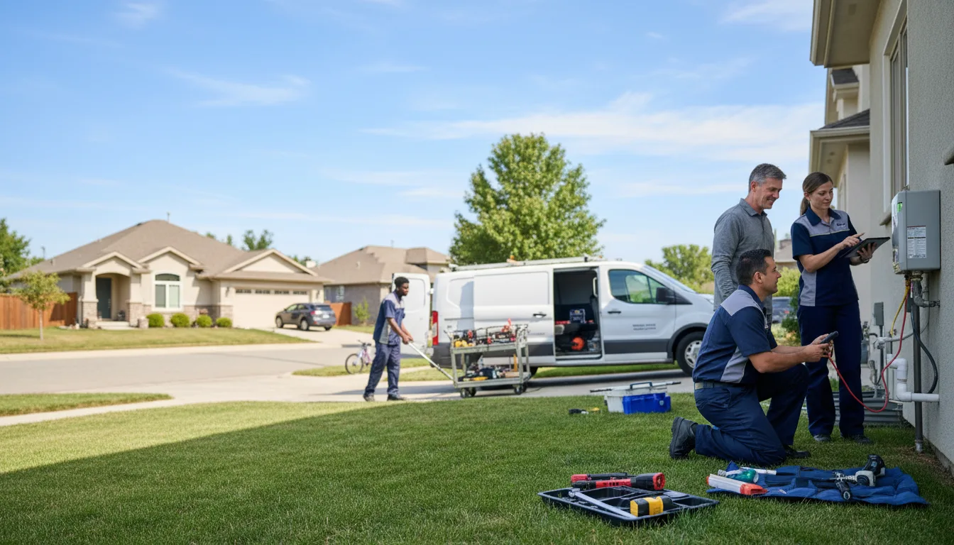 Tankless water heater service in Harvard, NE